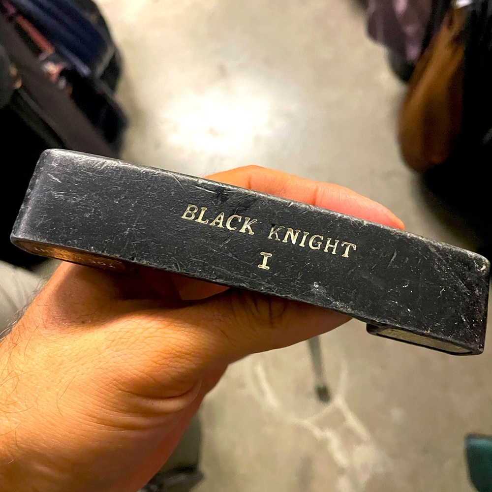 Golf putter Black knight in right Handed